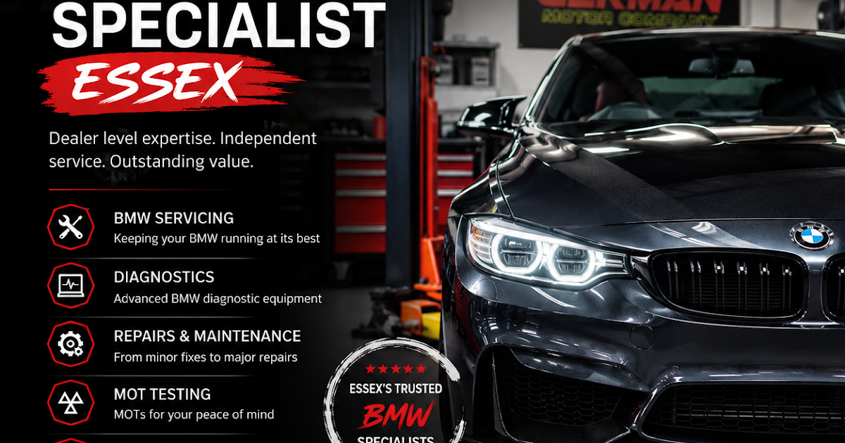 BMW Independent Specialist Es**** – Trusted BMW Servicing at All German Motors
