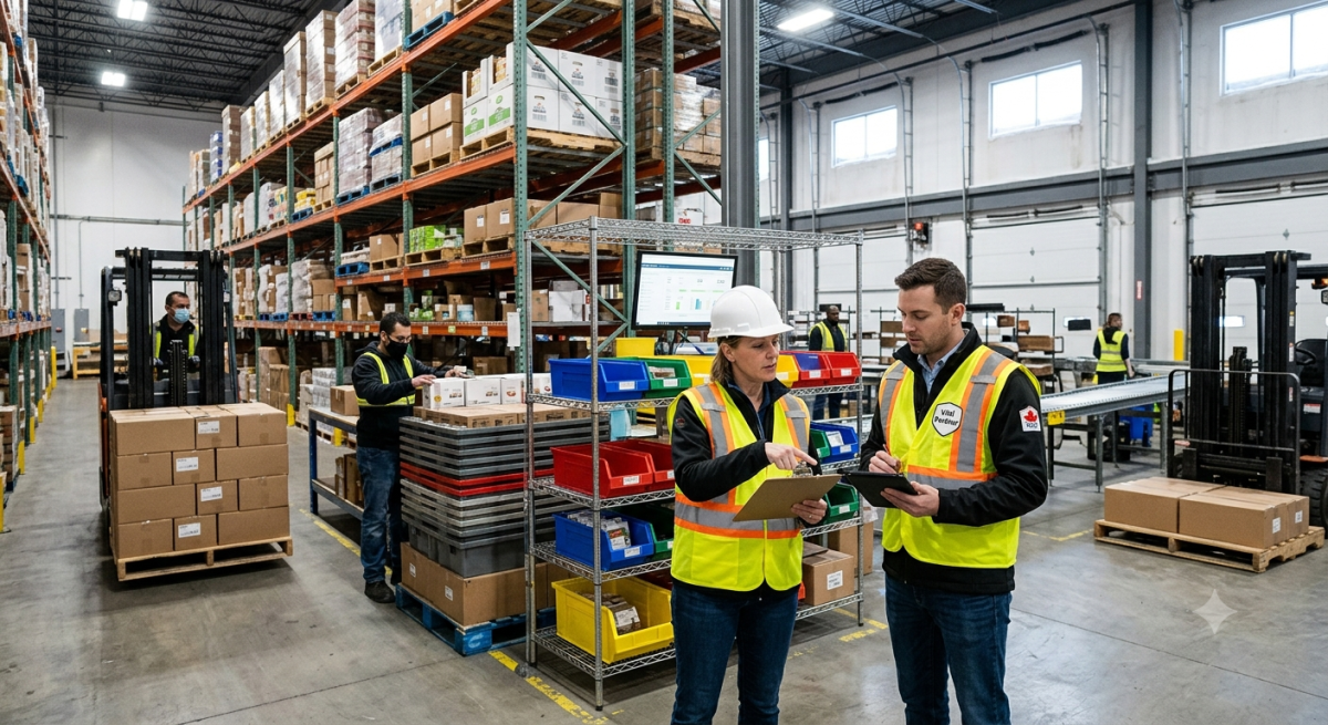 How to implement Vendor Managed Inventory in Canadian warehouses