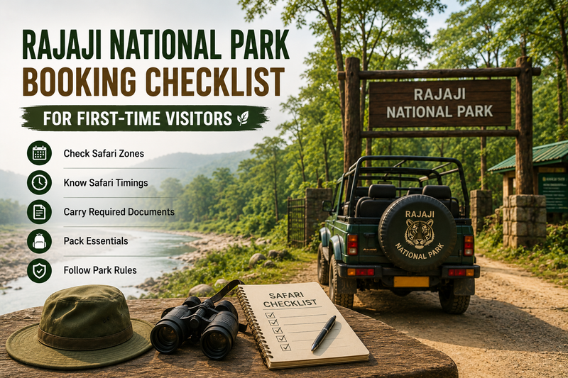 Rajaji National Park Booking Checklist for First-Time Visitors - Raj...