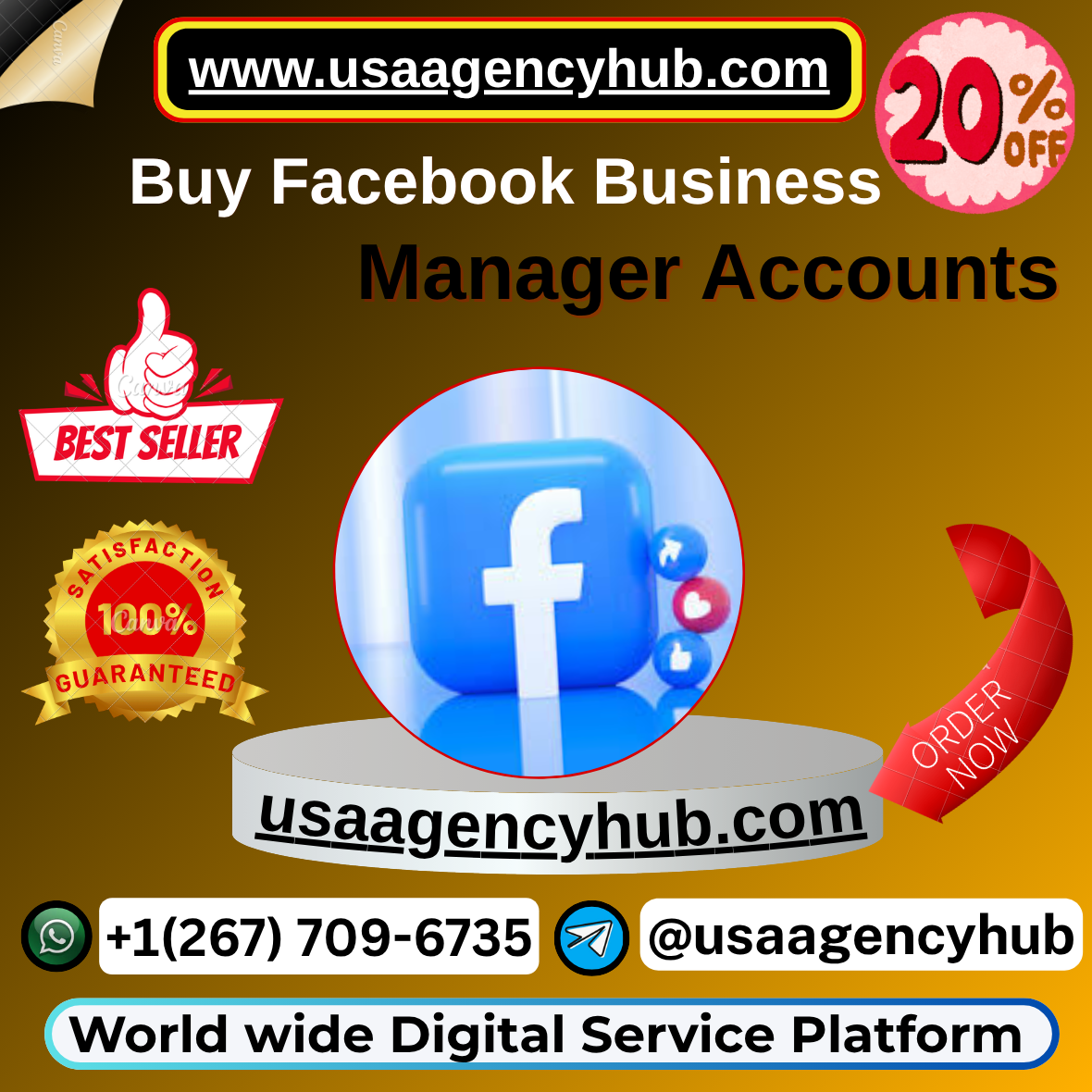 Buy Facebook Business Manager Accounts -Buy Facebook Business Manager Accounts – 100% Verified | USAAGENCYHUBUsaagencyhub