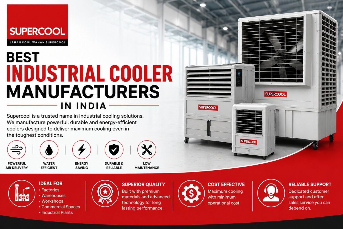 Best Industrial Coolers in India for Factories and Warehouses – supercoolindia