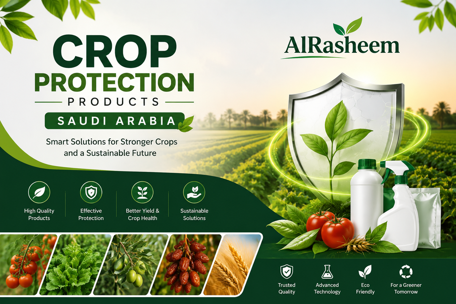 Advanced Crop Protection Products Saudi Arabia for Crop Safety – AlRasheem