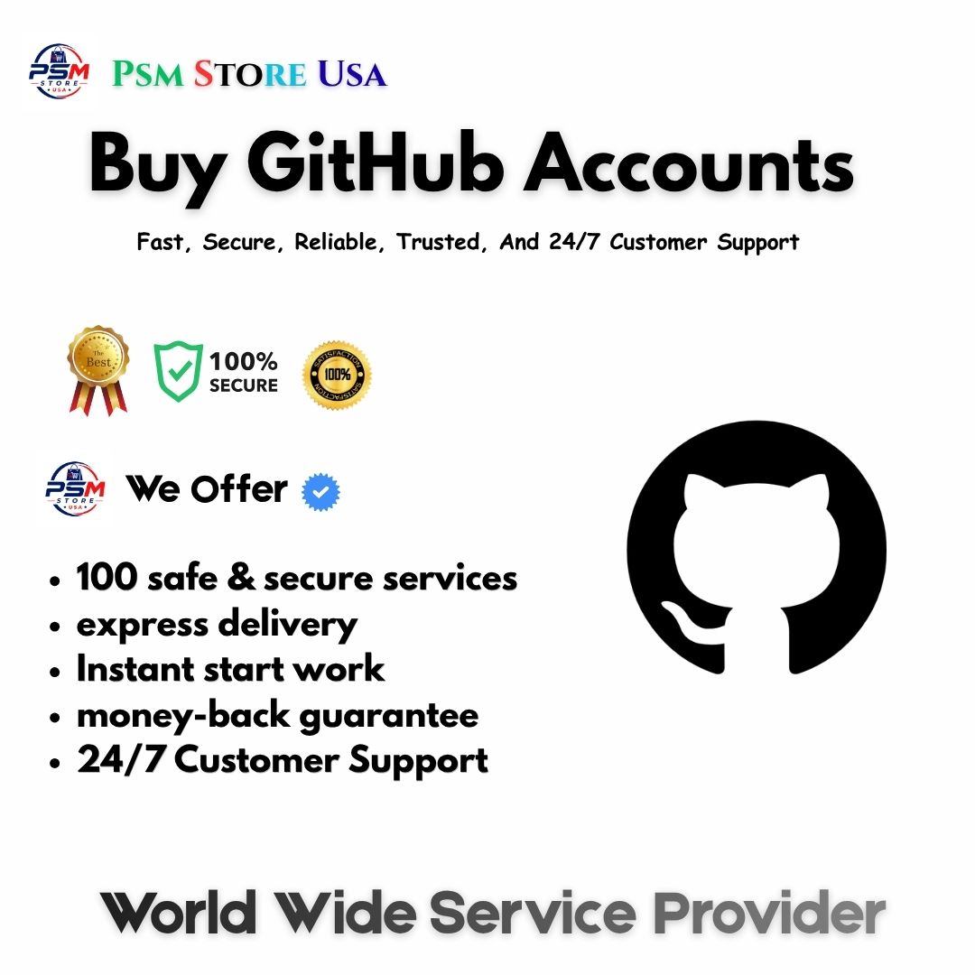 Best Place To Buy GitHub Accounts with Followers and Highly Activities