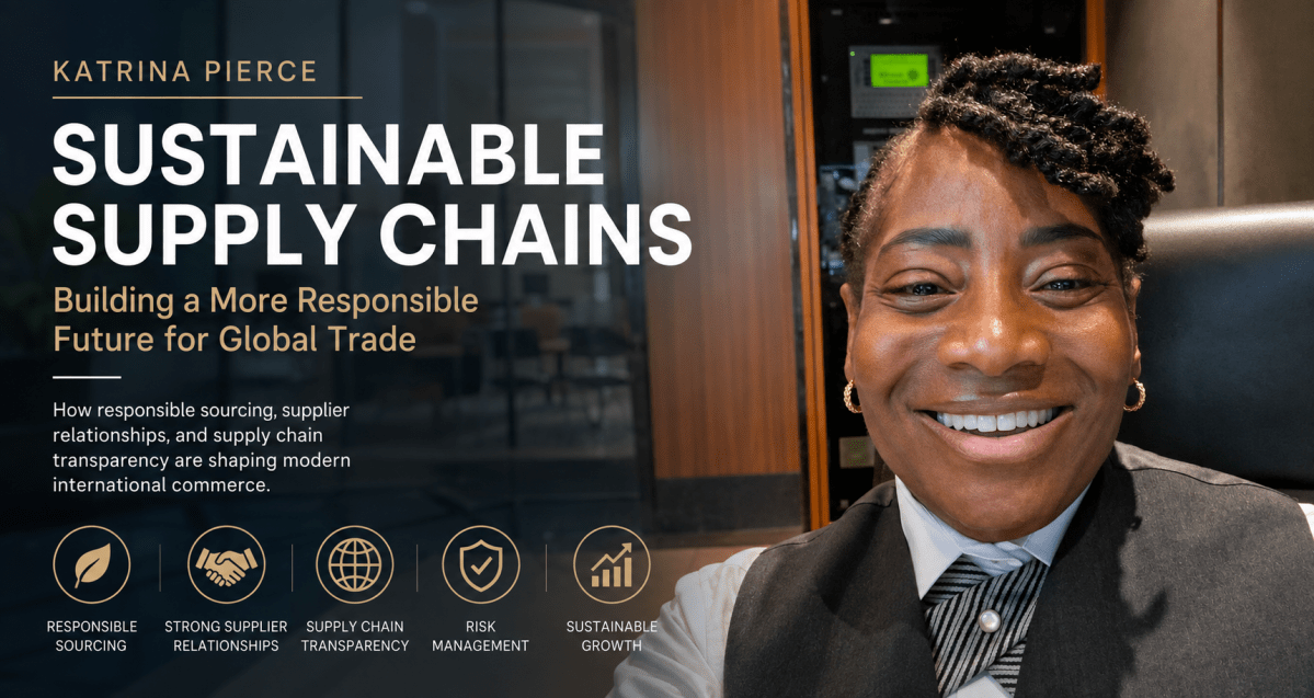 Katrina Pierce Sustainable Supply Chains Building a More Responsible Future for Global Trade – Katrina Pierce
