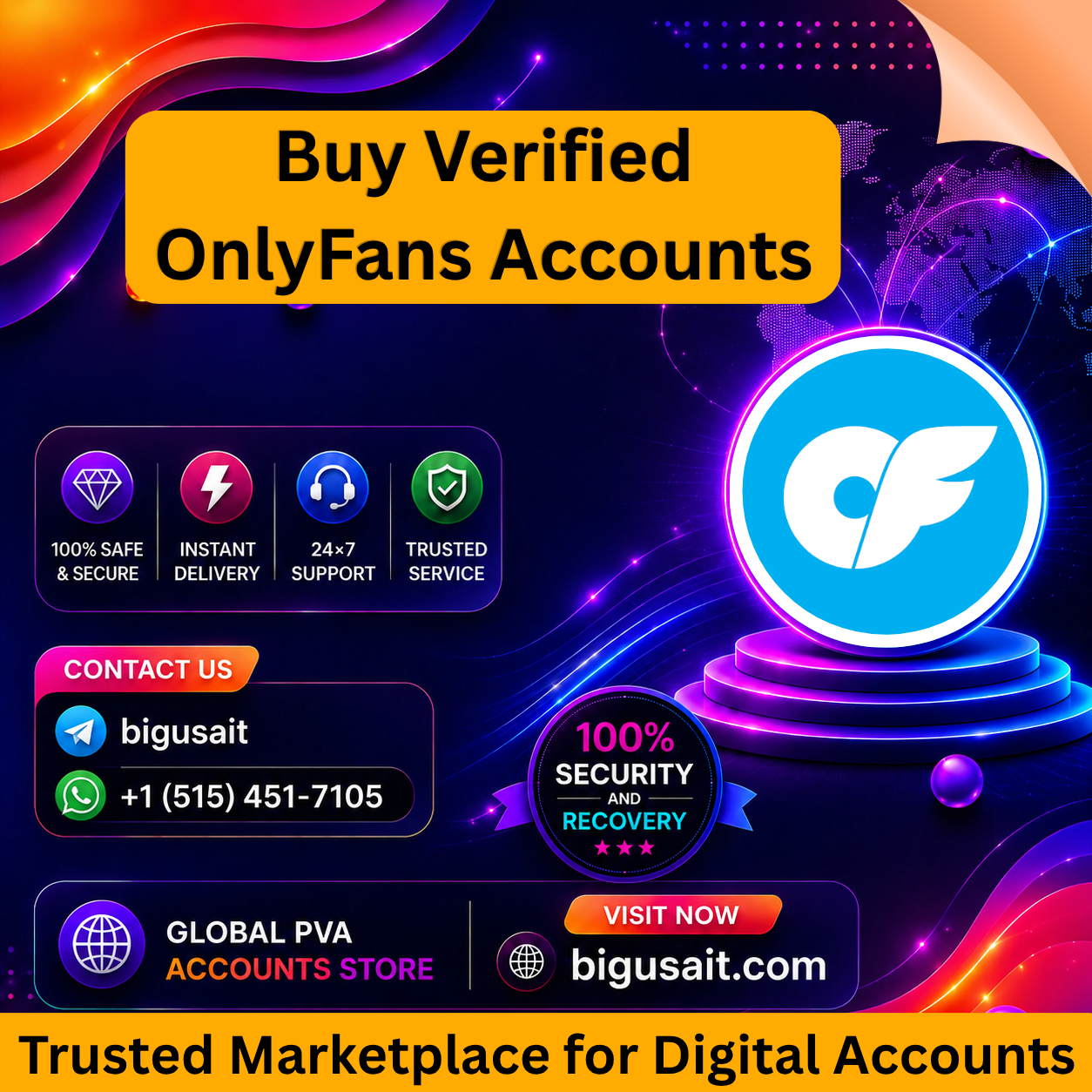 Buy Verified OnlyFans Accounts - Big USA IT