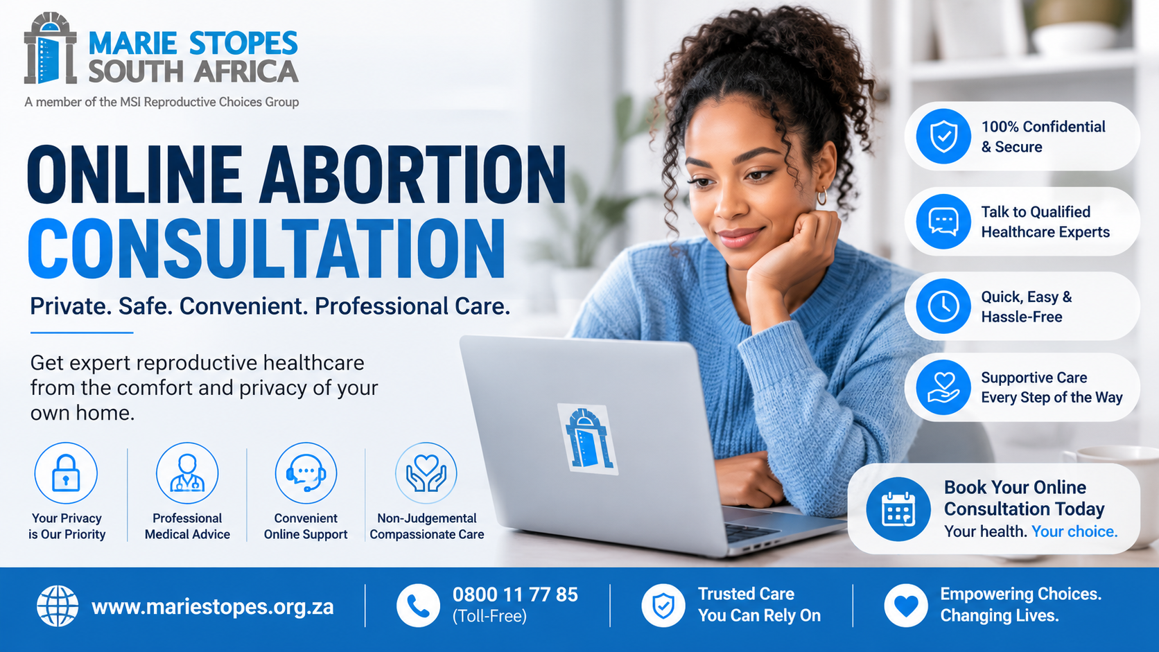 Online Abortion Consultation | Confidential Support