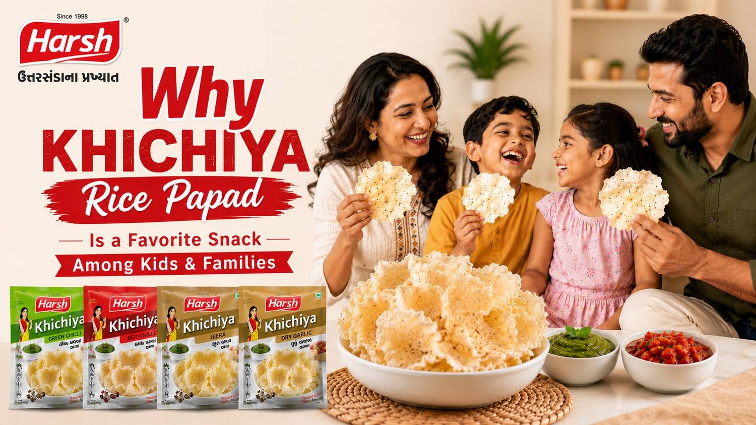 Khichiya Rice Papad: The Perfect Crispy Snack for Every Family