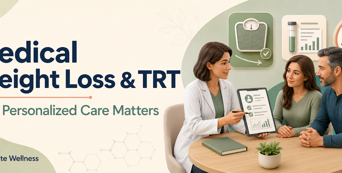 Medical Weight Loss and TRT: Why Personalized Care Matters