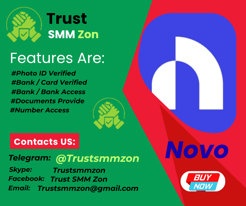 Buy Verified Novo Business Accounts 100% Trusted Digital Banking for Entrepreneurs