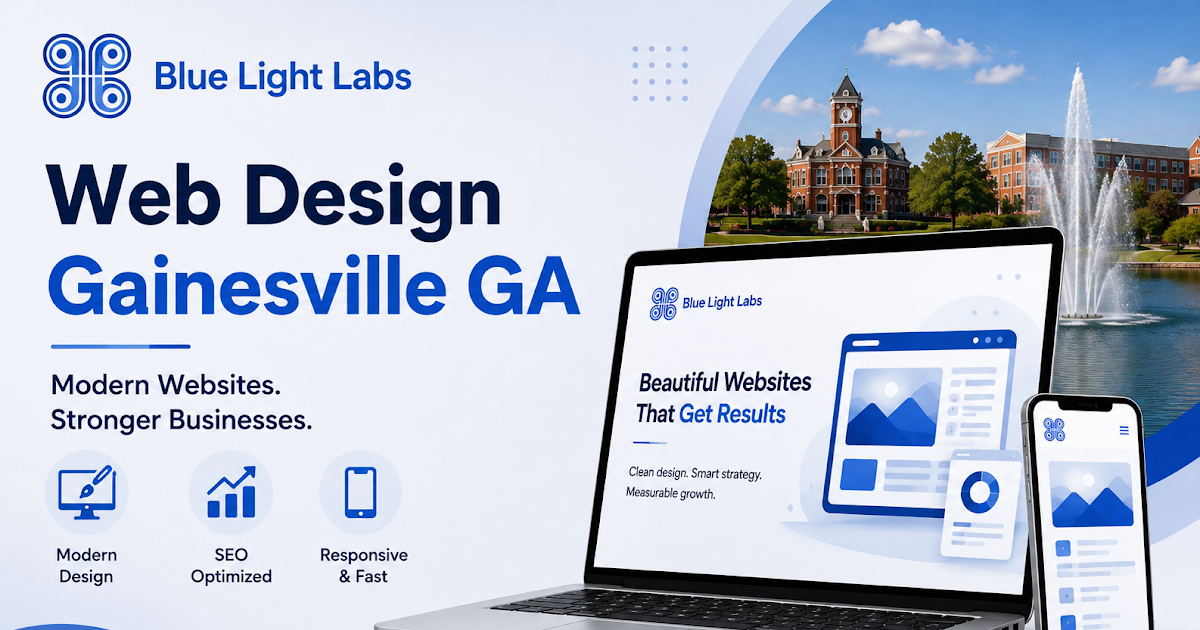 Professional Web Design Gainesville GA for Businesses That Want to Grow