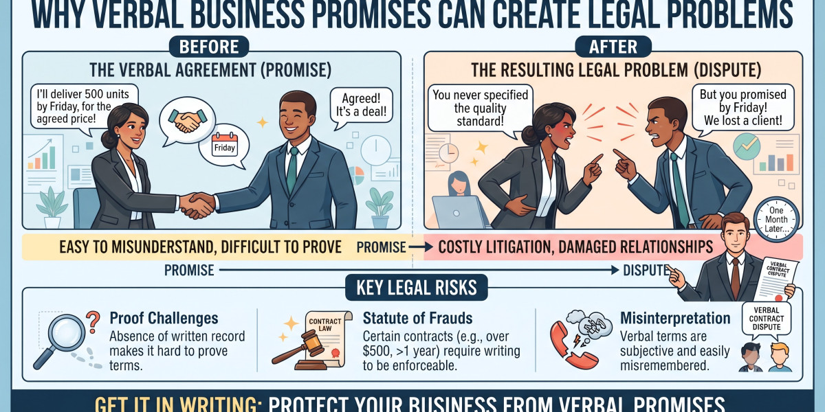 Why Verbal Business Promises Can Create Legal Problems