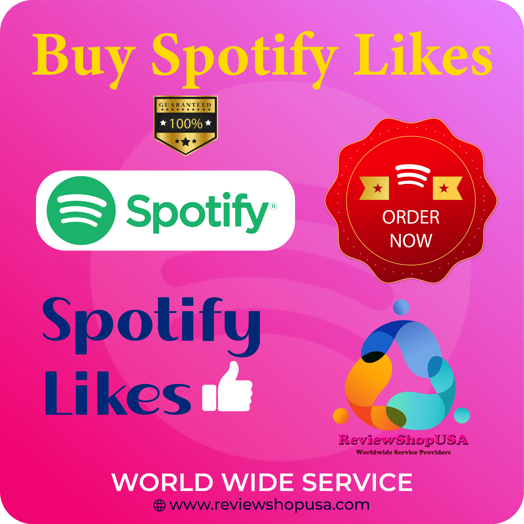 Buy Spotify Likes - 100% Active & Instant delivery