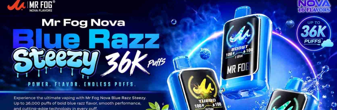 Mr Fog Nova Flavors Blue Razz Cover Image