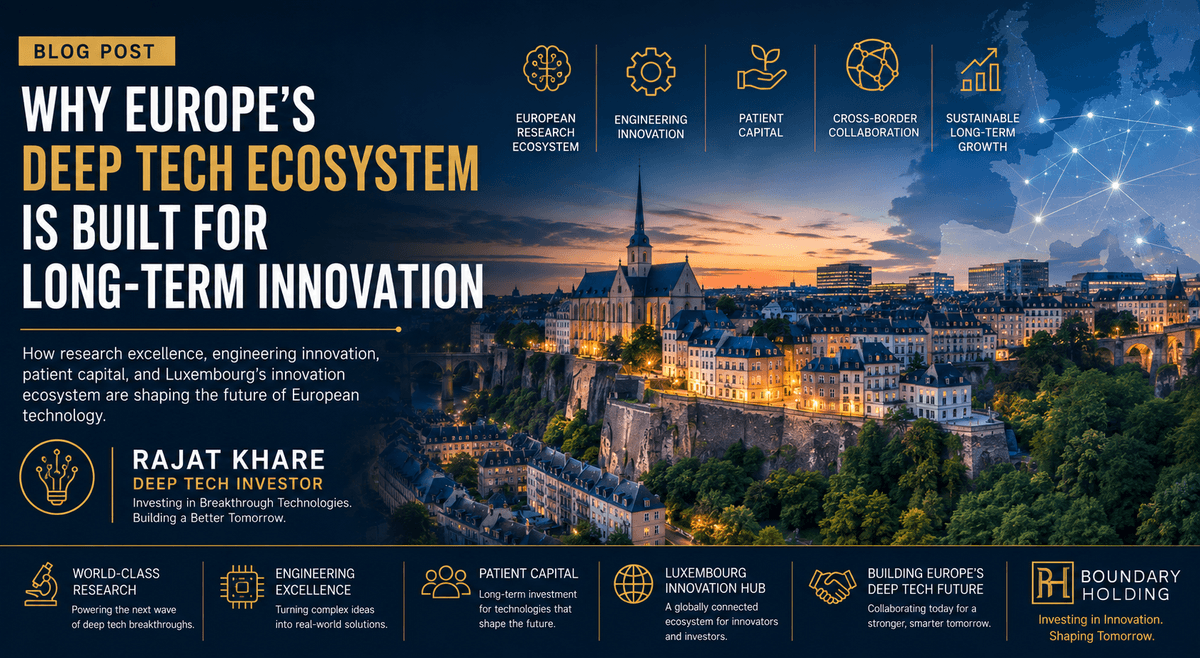 Why Europe's Deep Tech Ecosystem Is Built for Long-Term...