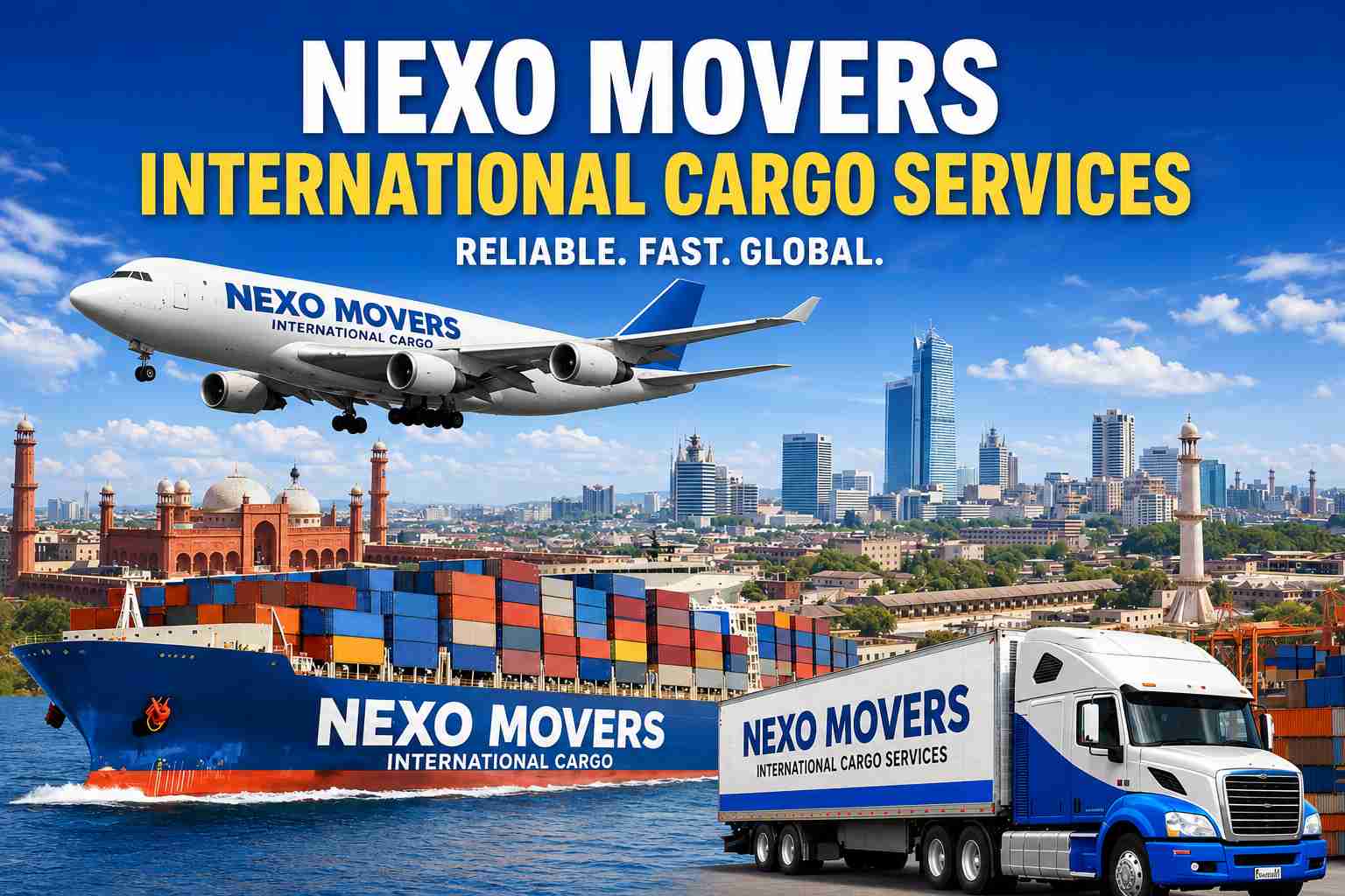 Door-to-Door International Cargo Services in Lahore – Nexo Movers