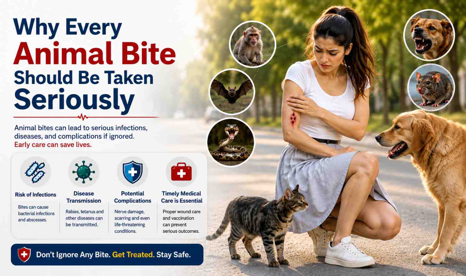 Why Every Animal Bite Should Be Taken Seriously