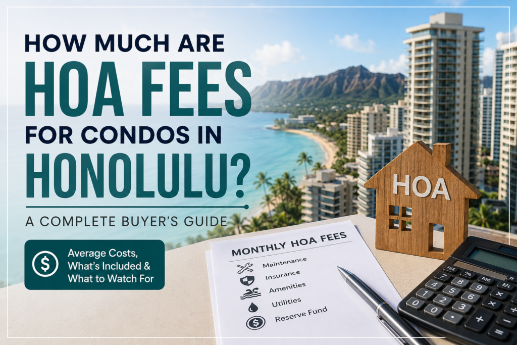 HOA Fees for Condos in Honolulu: What to Expect
