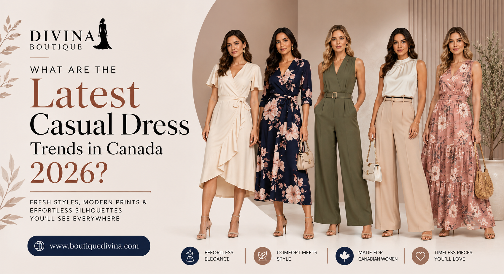 Latest Smart Casual Dress Trends for Women in Canada 2026