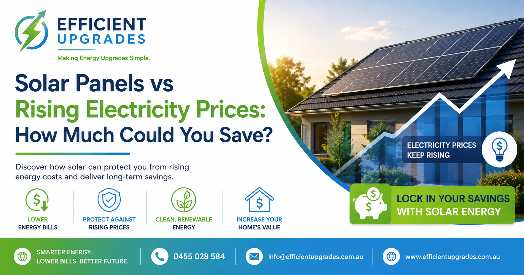 Solar Panels vs Rising Electricity Prices | Efficient Upgrades