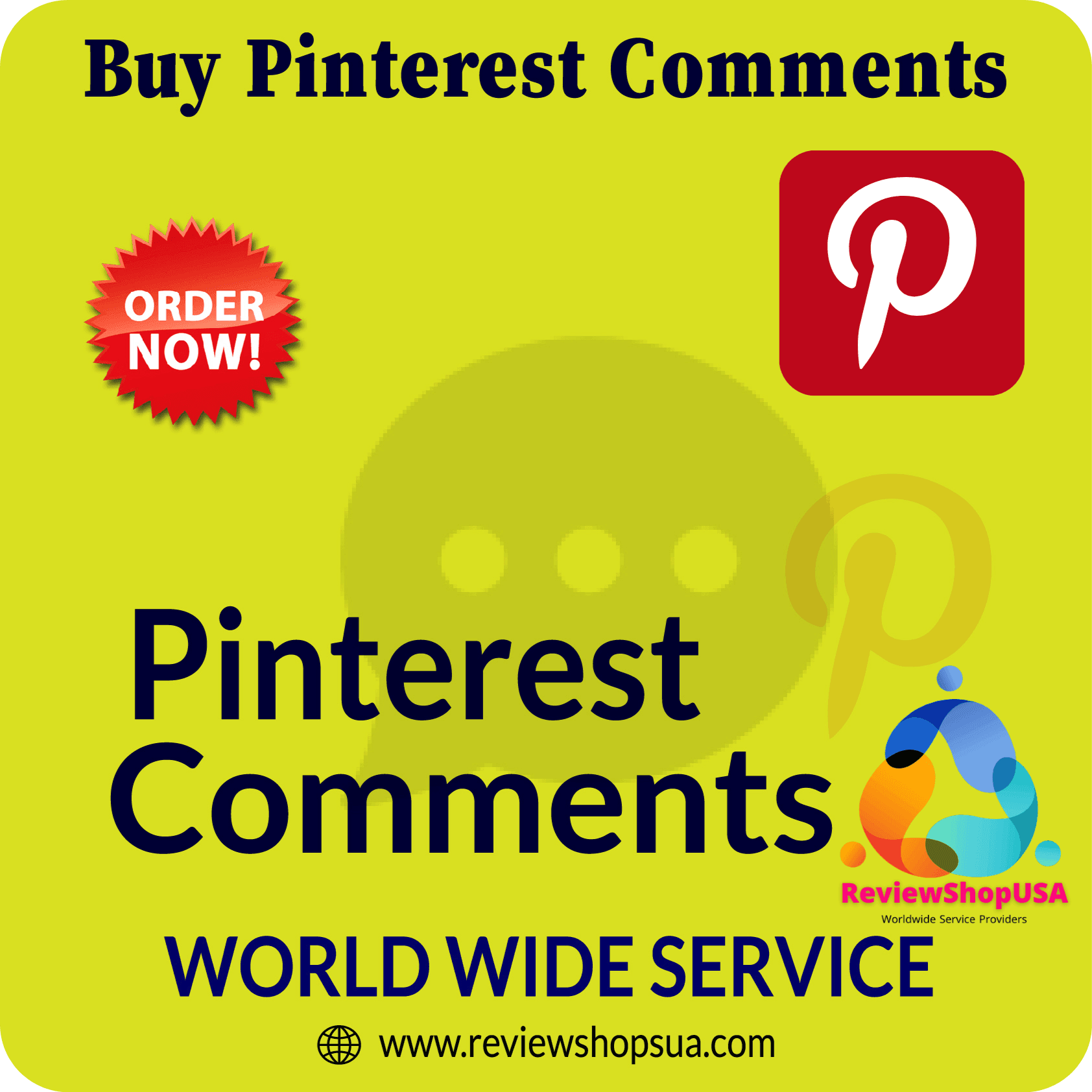 Buy Pinterest Comments - 100% Cheap and Real
