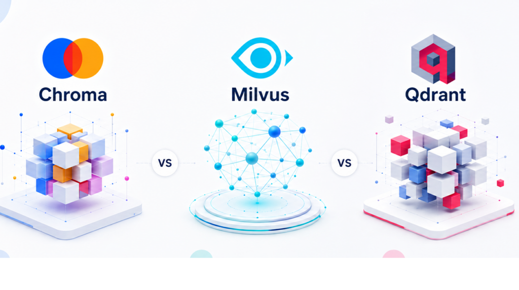 Chroma vs Milvus vs Qdrant Vector DB Compared | AGIX Technologies