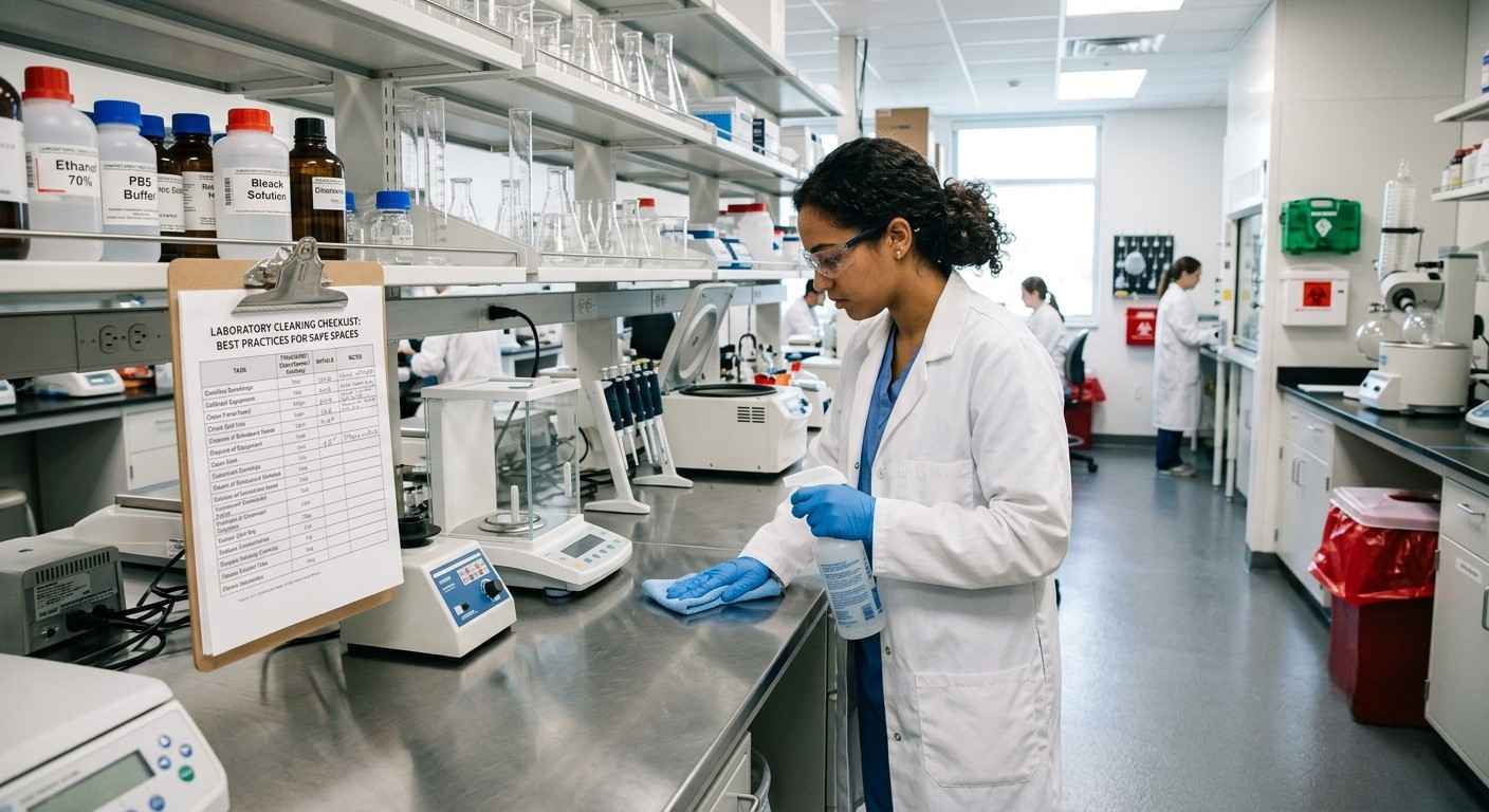 Laboratory Cleaning Checklist: Best Practices for Safe Spaces