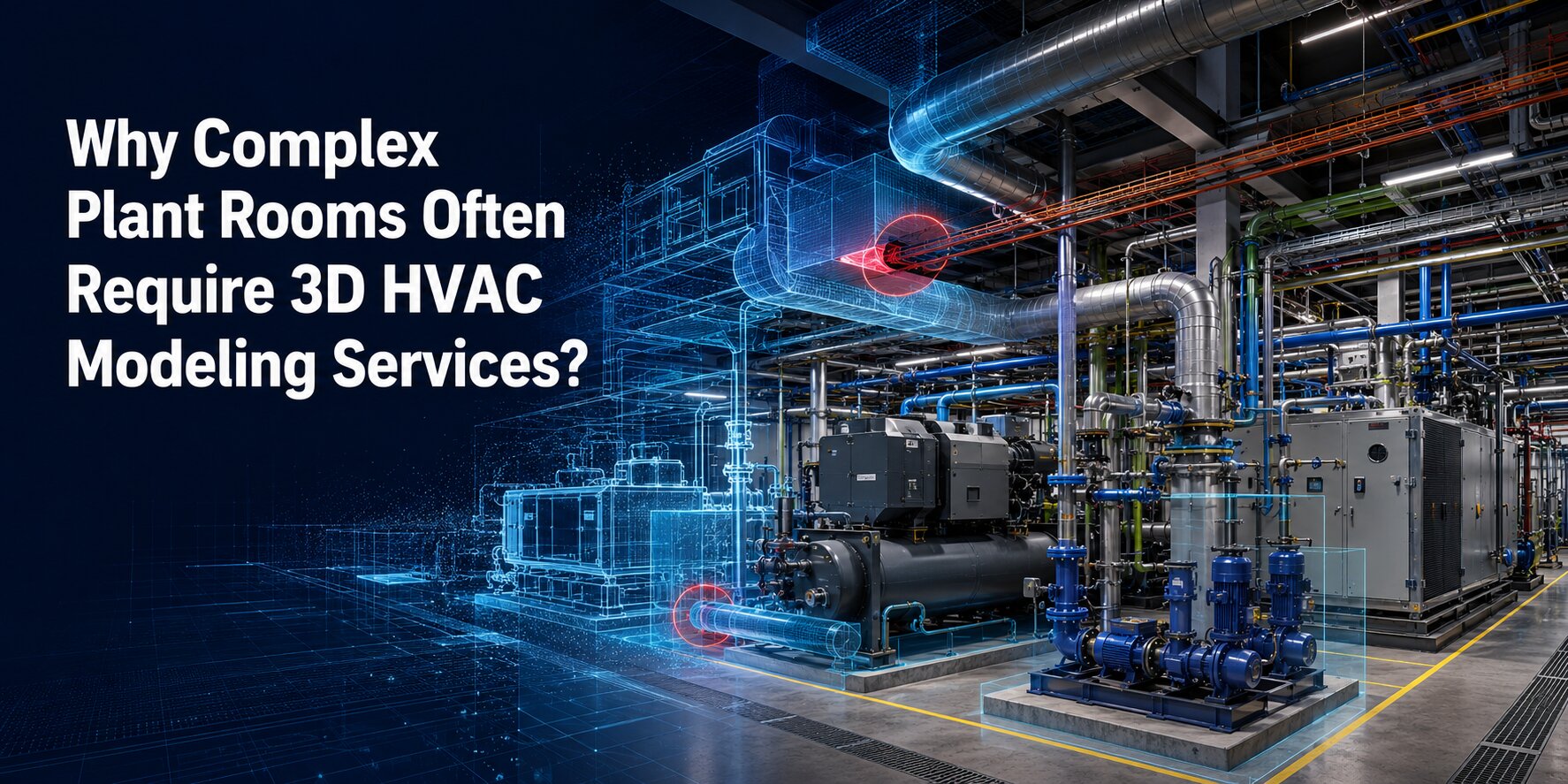 Why Complex Plant Rooms Often Require 3D HVAC Modeling Services? – Chloe Evans