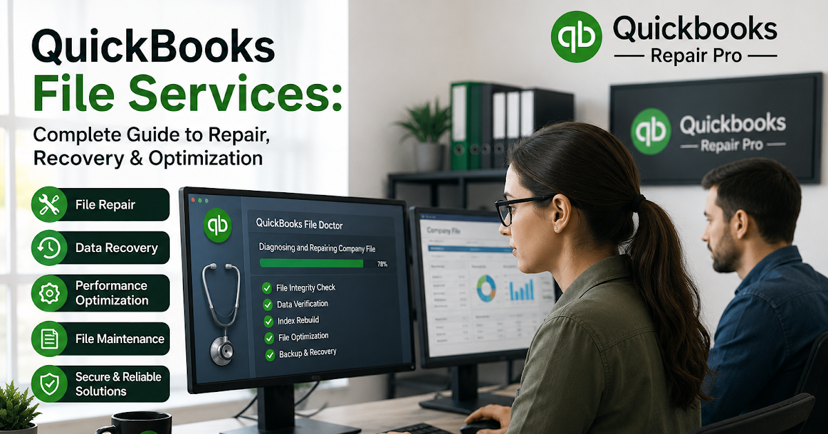 QuickBooks File Services: Complete Guide to Repair, Recovery & Optimization