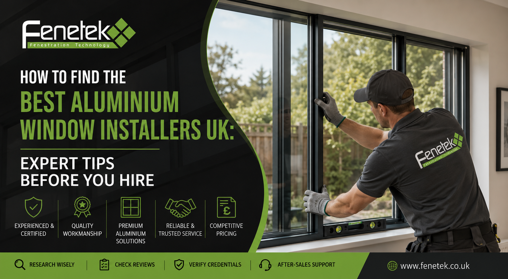 How to Find the Best Aluminium Window Installers UK: Expert Tips Before You Hire