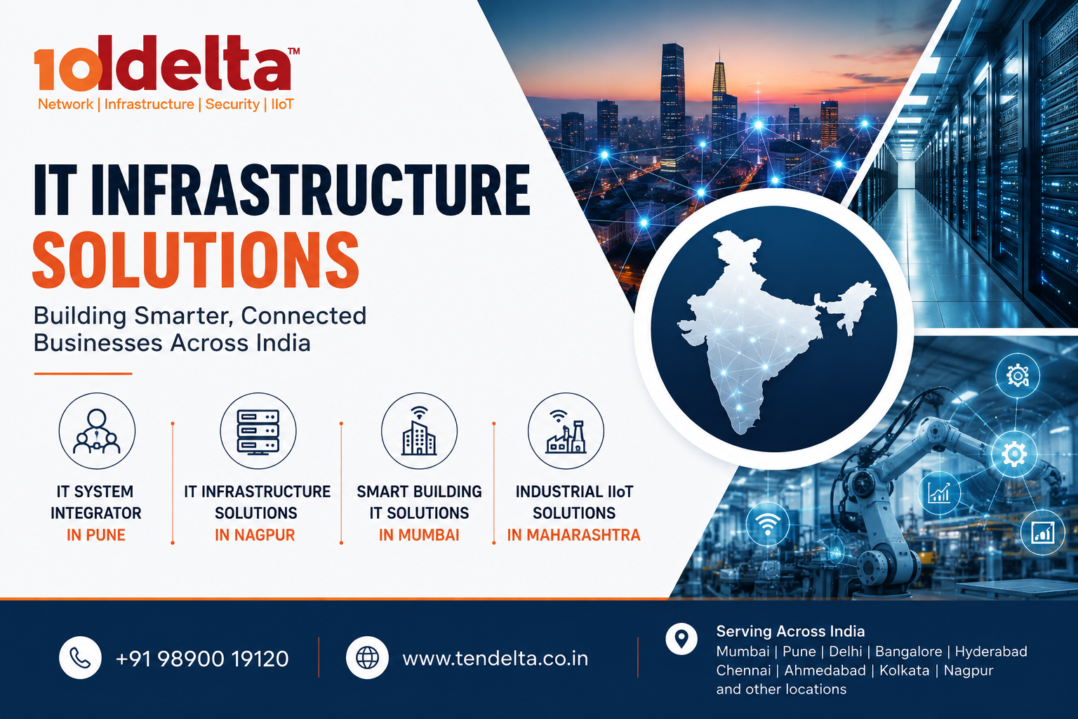 IT Infrastructure Solutions for Businesses | Ten Delta