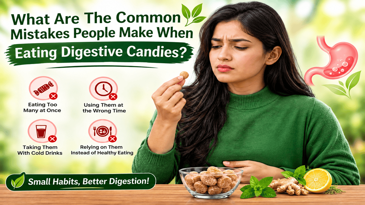 What Are The Common Mistakes People Make When Eating Digestive Candies?