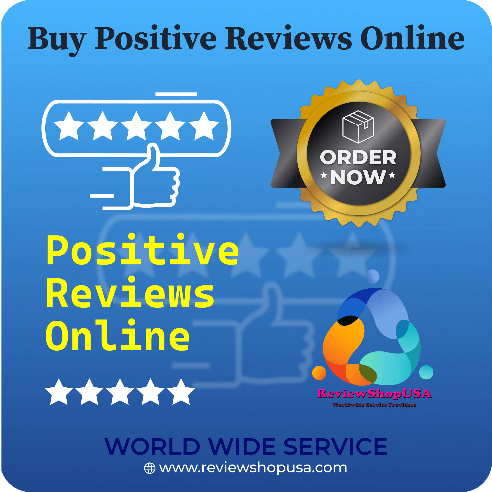 Buy Positive Reviews Online - Real 5 Stars | 100% Safe