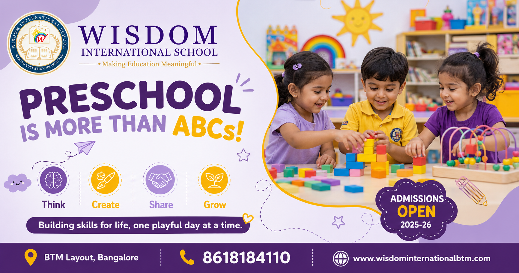 How Parents Can Find the Right School in BTM Layout for Their Child – wisdominternationschool