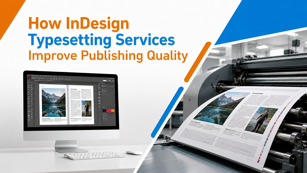 How InDesign Typesetting Services Improve Publishing Quality