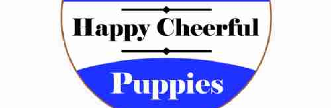 Happy Cheerful Puppies Cover Image