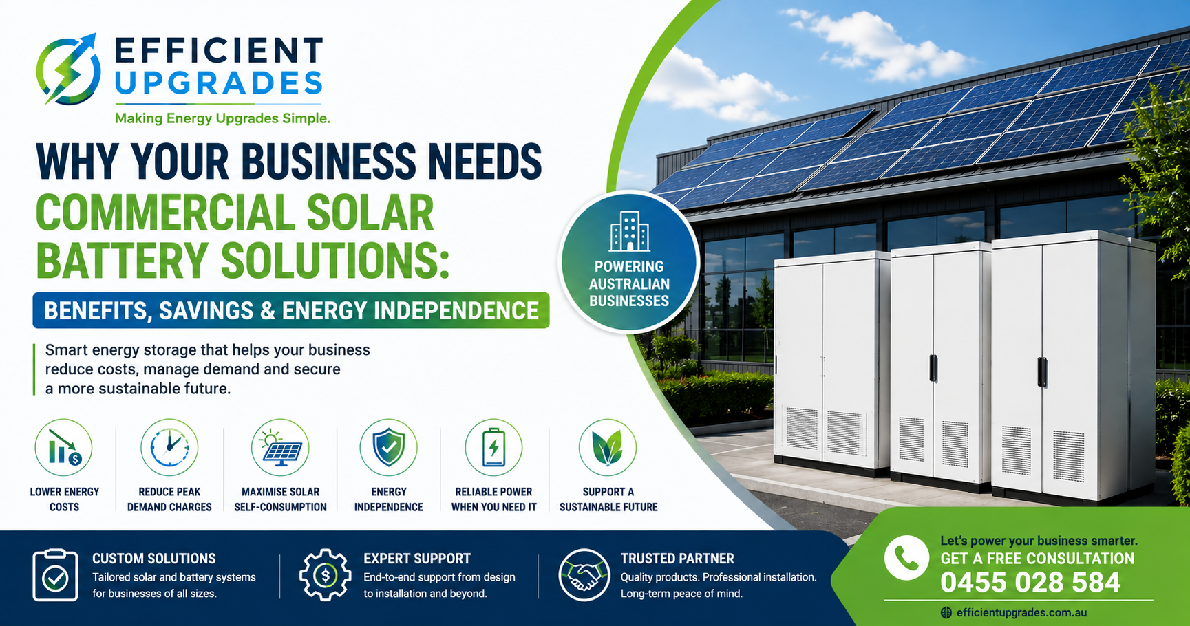 Why Your Business Needs Commercial Solar Battery Solutions