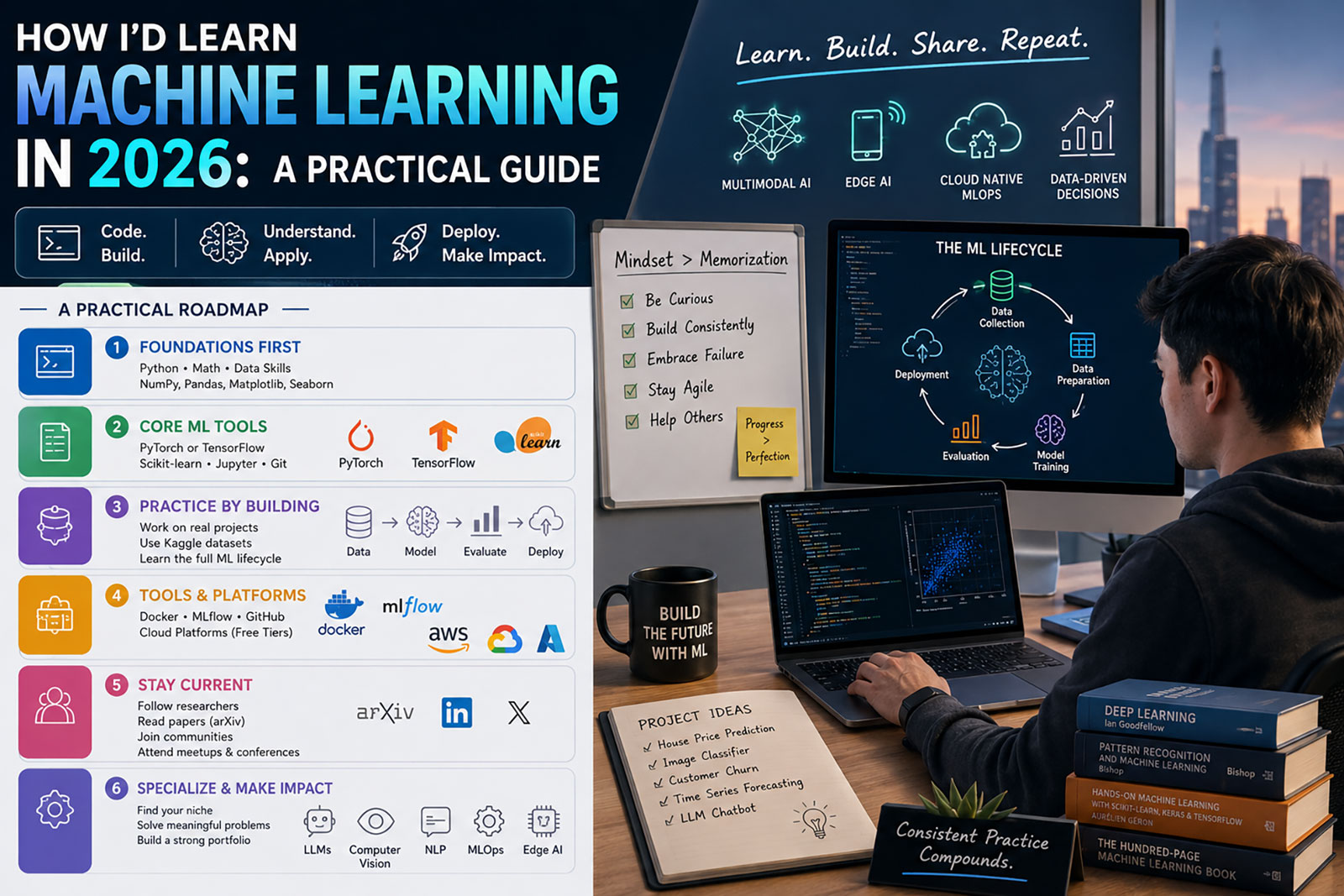 How I’d Learn Machine Learning in 2026: A Practical Guide | QUQO