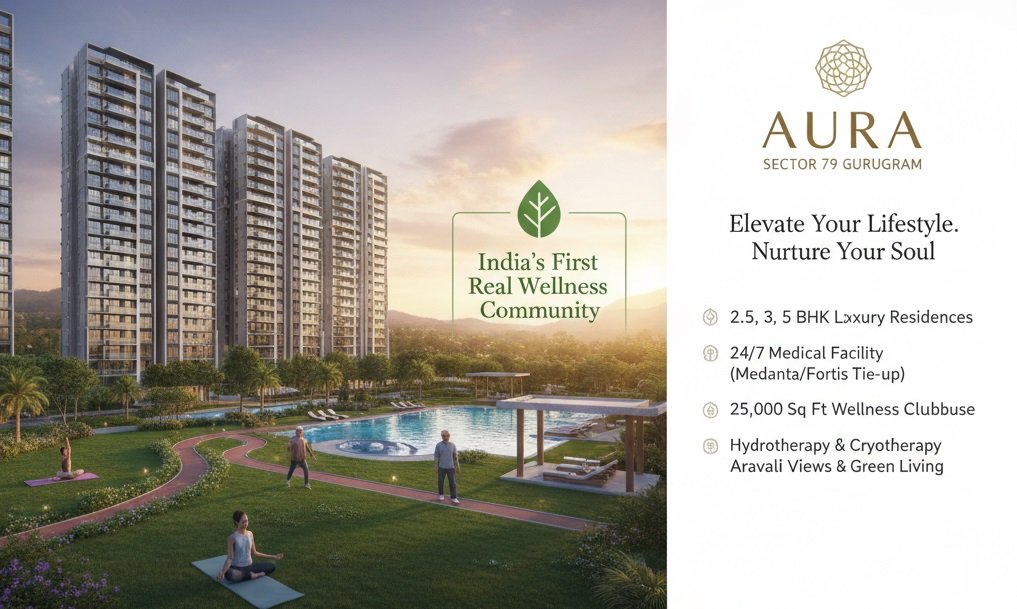 Aura Aerth Sector 79 Gurgaon | Aura The Aerth luxury homes