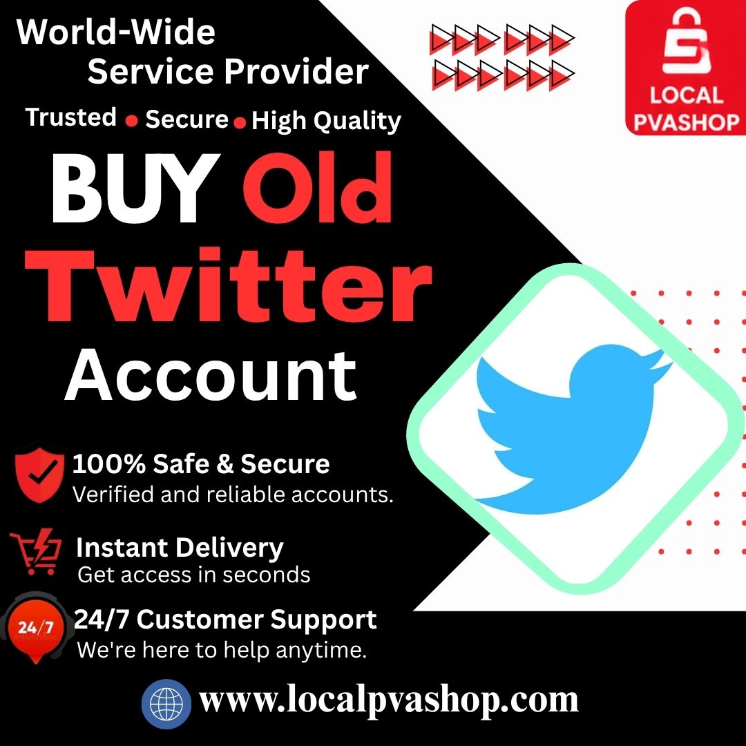 Buy Old Twitter Accounts - 100% High-Trust Aged X Profiles