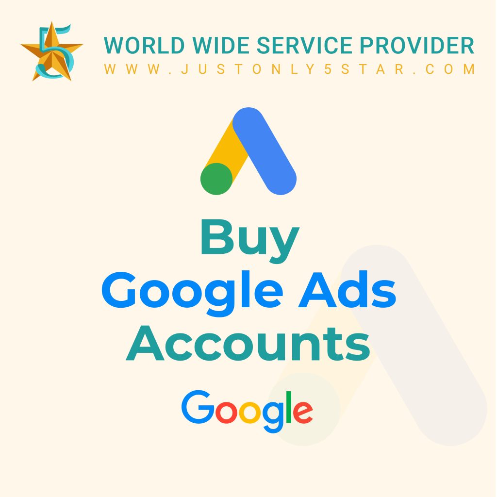 Buy Google Ads Accounts - 100% Best Spendable Google ads....