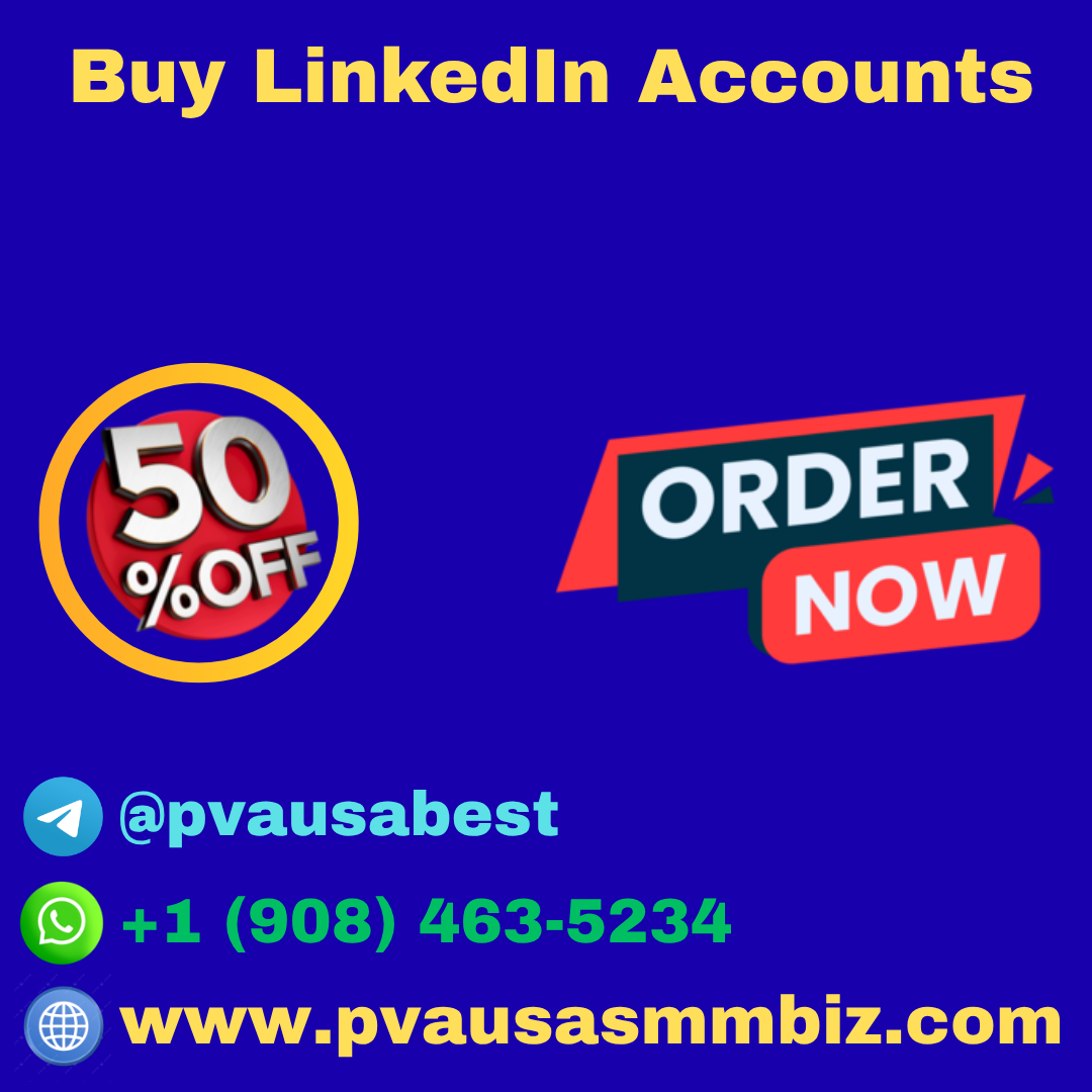 Buy LinkedIn Accounts 100% Non-Drop Verified LinkedIn 2026