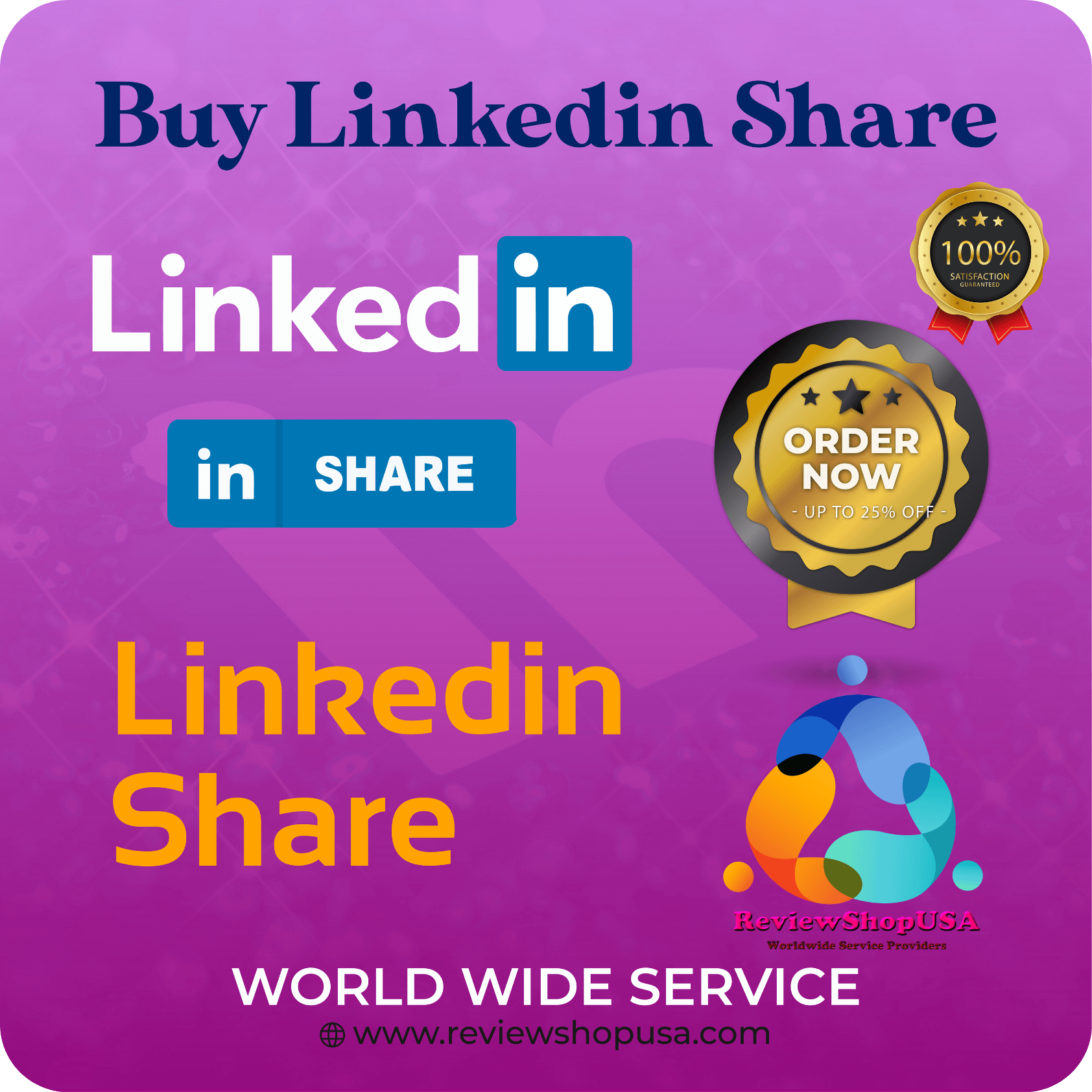 Buy Linkedin Share - 100% Quality & Safe
