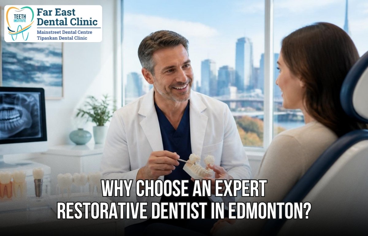 Why Choose an Expert Restorative Dentist in Edmonton?