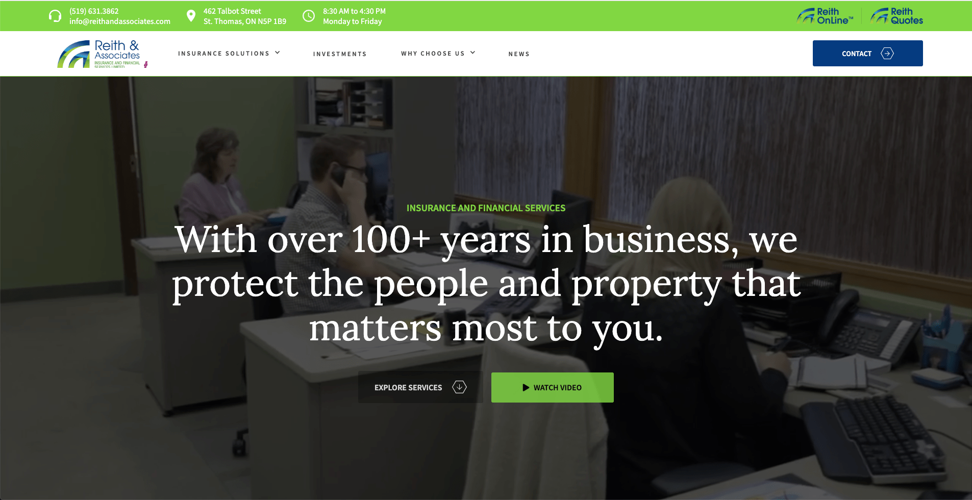 Ontario’s Best Life Insurance | Reith & Associates