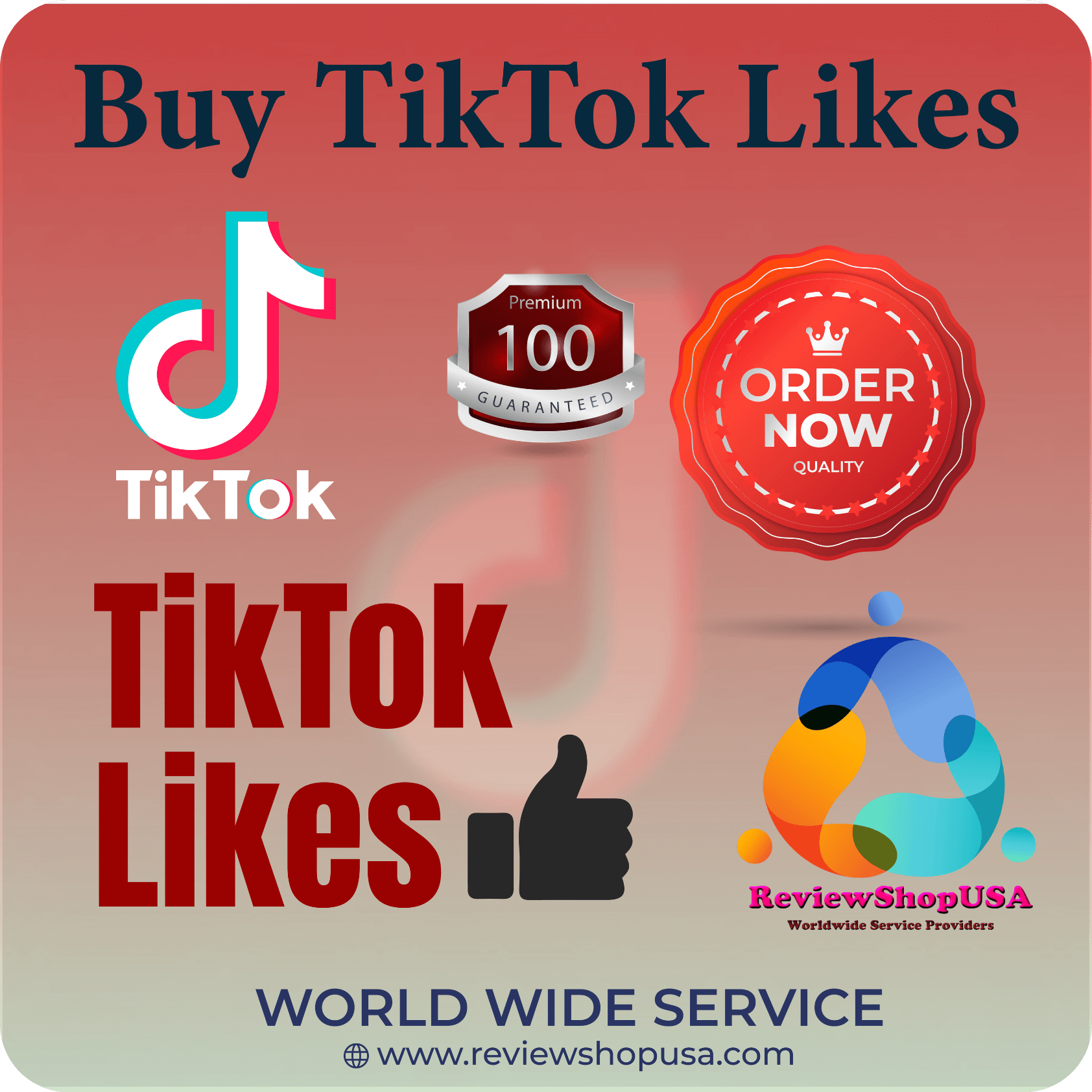 Buy TikTok Likes - 100% Active & Instant delivery