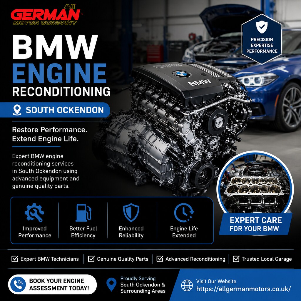 Expert BMW Engine Reconditioning | All German Motors provide… | Flickr