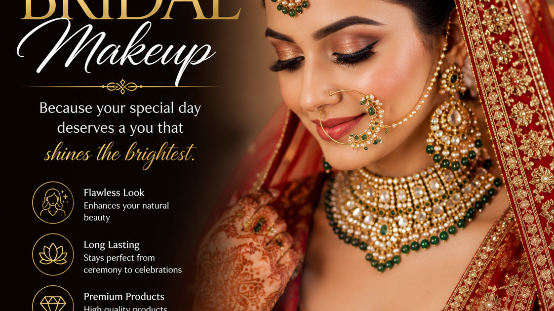 Bridal Makeup Appointment- Mistakes Every Bride Should Avoid