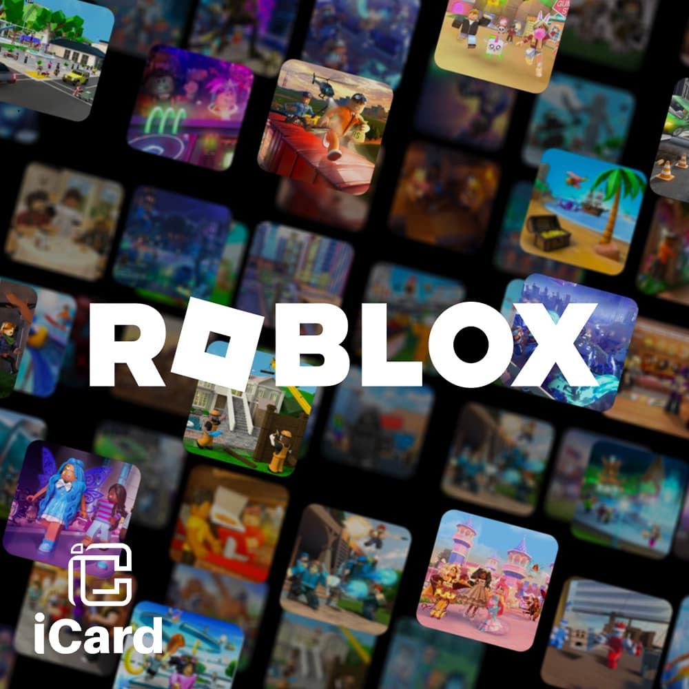 بطاقة Roblox لألعابك - اشترِ الآن من iCard