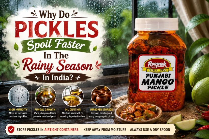 Why Do Pickles Spoil Faster In The Rainy Season In India? - Ani Articles