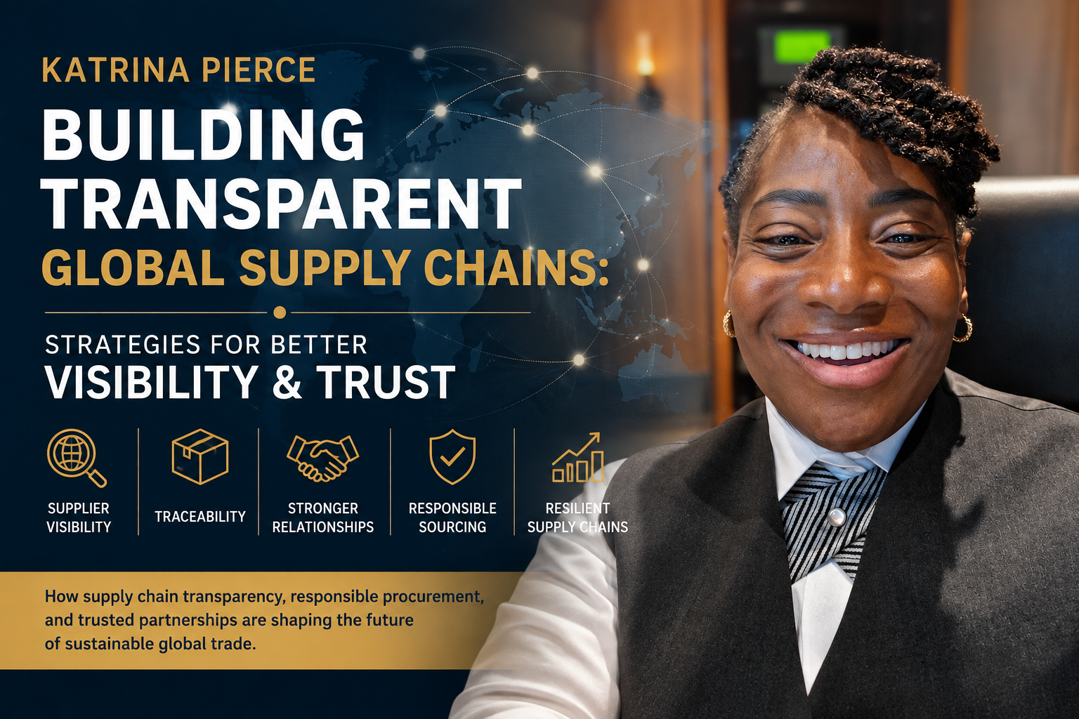 Katrina Pierce Supply Chain Transparency Building Trust in Global Trade